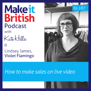 Podcast episode 187 Lindsey James Violet Flamingo