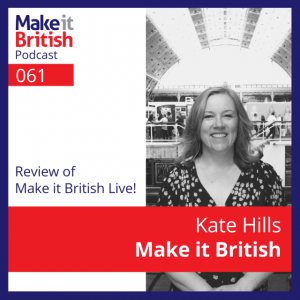 review of make it British live!