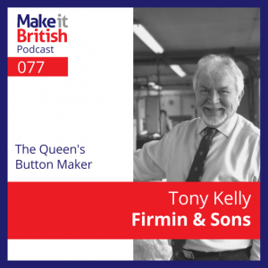 the queen's button maker