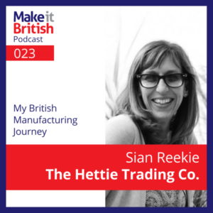 my British manufacturing journey